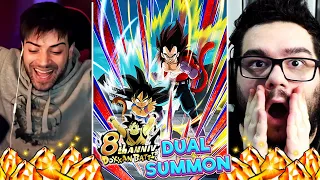 DUAL SUMMON EPISODIO FINALE! 8 ANNIVERSARIO CHIUSO!? 😍 PULL DOPPIE con TTD su DBZ DOKKAN BATTLE ITA