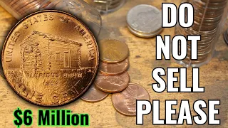 DONT SPEND THESE LINCOLN MEMORIAL PENNIES WORTH MILLIONS OF DOLLARS! PENNIES WORTH MILLIONS