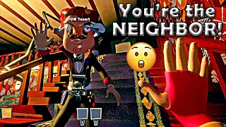 1 Hour of FUN, Scary Moments, Fights & Chases 😆 in *SECRET NEIGHBOR* with TGW Team's Stream #3