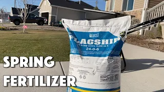 WAKING UP MY LAWN - Flagship Fertilizer - WITH RESULTS