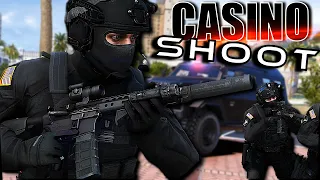 Hotel Shootout | GTA 5 SWAT Movie [4K] (Machinima)