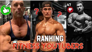 Ranking Fitness YouTubers (THE TOP 10 BEST)