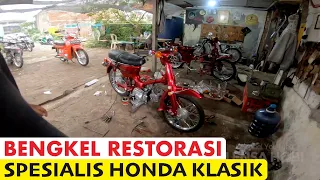 RESTORASI MOTOR LAWAS DI JHON CLASIK