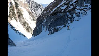 Skitour ab Säntis im Alpstein