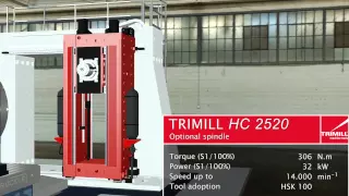 TRIMILL. Демострация станка HC2520.