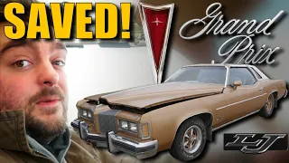 SAVED-Will this RARE 1976 Grand Prix Drive Home After Sitting 20+ Years?