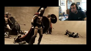 300 First Battle "reaction" SPARTA