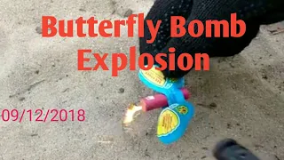 Butterfly Bomb Explosion inside the tunnel of tomato