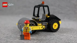LEGO Speed Build - LEGO City 60401 Construction Steamroller