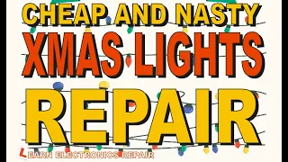 These Christmas Lights Are Cheap Nasty And Possibly ILLEGAL - And They Stopped Working!