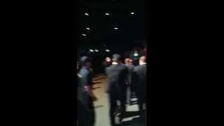 WANDERLEI SILVA ENTRANCE AND HIS FAN JUMPS IN AT UFC JAPAN.