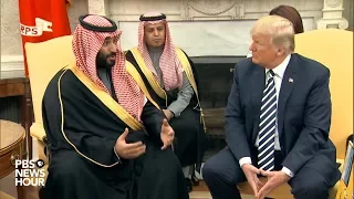 WATCH: President Trump holds meeting with Saudi Arabian Crown Prince