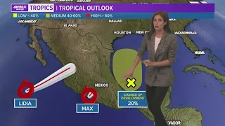 Monday evening tropical update: Rainy and windy Wednesday from Gulf low