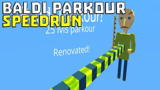 KoGaMa - SpeedRun - Baldi's Basics Parkour!! II 14