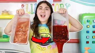 EXTREME BUCKETS OF SLIME MAKEOVER ~ fixing my old buckets of slimes Slimeatory #499