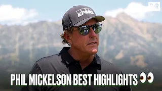 Phil Mickelson's Best Shots With Tom Brady From The Match 2021