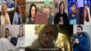 ATTACK ON TITAN EPISODE 23 REACTION MASHUP!!