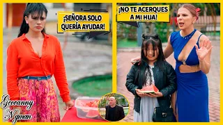 Vendedora de sandia salvó a esta niña, dándole una lección a su madre irr3spons4ble