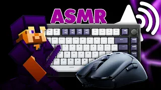 Custom Keyboard + Mouse Sounds + HANDCAM! | Cubecraft Eggwars ASMR