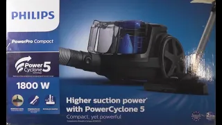 Всё о пылесосе Philips PowerСyclone 5 FC9350