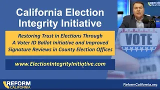 Briefing: CA Election Integrity Initiative