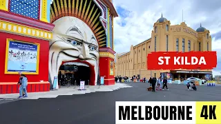 MELBOURNE, AUSTRALIA 🇦🇺 [4K] St Kilda — Walking Tour