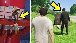 Это произойдет, если Вы переключитесь на Майкла в финальной миссии GTA 5 !!!