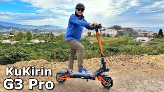 KuKirin G3 Pro Electric Scooter Review - Dual 1500W Motor, 65km/h! Crazy Fast!