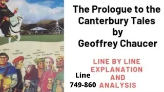 The Prologue to The Canterbury Tales by Geoffrey Chaucer | The Host | Line 749 to 860 | Urdu/Hindi