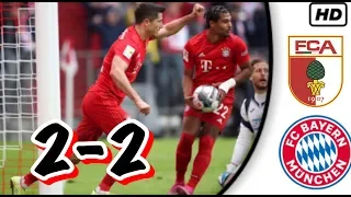 Augsburg vs Bayern Munich 2-2 All Goals & Highlights extended