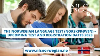 The Norwegian Language Test (Norskprøven): Upcoming Test And Registration Dates 2023  | Episode 28