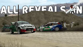 So i tried "all reveals on" cheat in WRC Rally Evolved