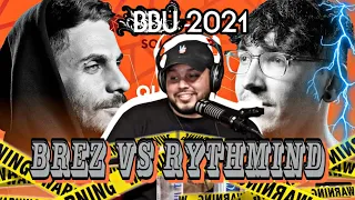 WOW Rythmind 🇫🇷 vs BreZ 🇫🇷 | GRAND BEATBOX BATTLE 2021 WORLD LEAGUE | Quarter Final | TMG REACTS