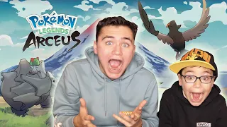 ON DÉCOUVRE Légendes Pokémon Arceus !!! (Partie 1)