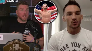UFC's Michael Chandler Tells Pat McAfee About Preparing For Championship Fight