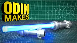 Odin Makes: Giant sized Lego Lightsaber from Star Wars