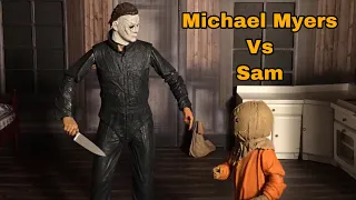 Michael Myers Vs Sam Stop Motion