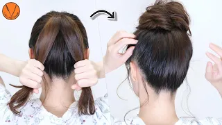 【updo hairstyles】Easy bun hairstyle // Hair Tutorials // chinon // hair stylist