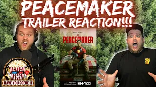 Peacemaker TRAILER REACTION!!! | James Gunn | John Cena | Steve Agee | Robert Patrick | DC Comics