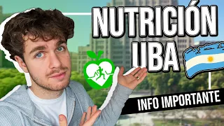 Estudiar NUTRICIÓN en la UBA ¿Cómo es? Todo lo que tenes que saber 📚