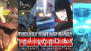 [PS5] Teenage Mutant Ninja Turtles Mutants in Manhattan - All Bosses Intro (1080p 60FPS)