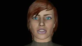 Real-time speech driven facial animation (English)