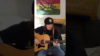 Walking on the Moon - Police acoustic cover