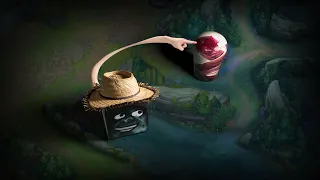 yorick poke, no eye man confused