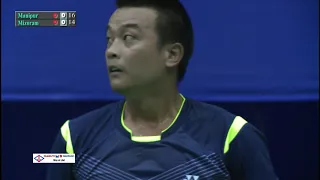 Samuel Lalnunmawia Vs Meisnam Meiraba Luwang - NE Badminton Championship 2017 Team Final MS