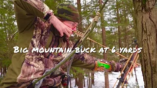 BIG MOUNTAIN BUCK at 6 YARDS | PENNSYLVANIA