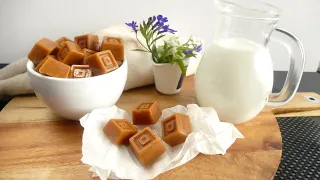 Homemade carmel candy with 3 ingredients!