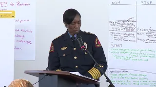 Raleigh police chief addresses Taser use, de-escalation training in crime update briefing