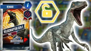 VELOCIRAPTOR GEN 2 UNLOCKED (GEN 2 FURY) | Jurassic World: The Game