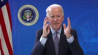 President Biden touts "Build Back Better" rescue plan